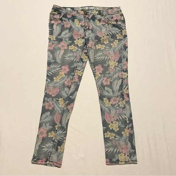Mossimo Supply Co Floral Jeans Size 17 - Picture 15 of 15